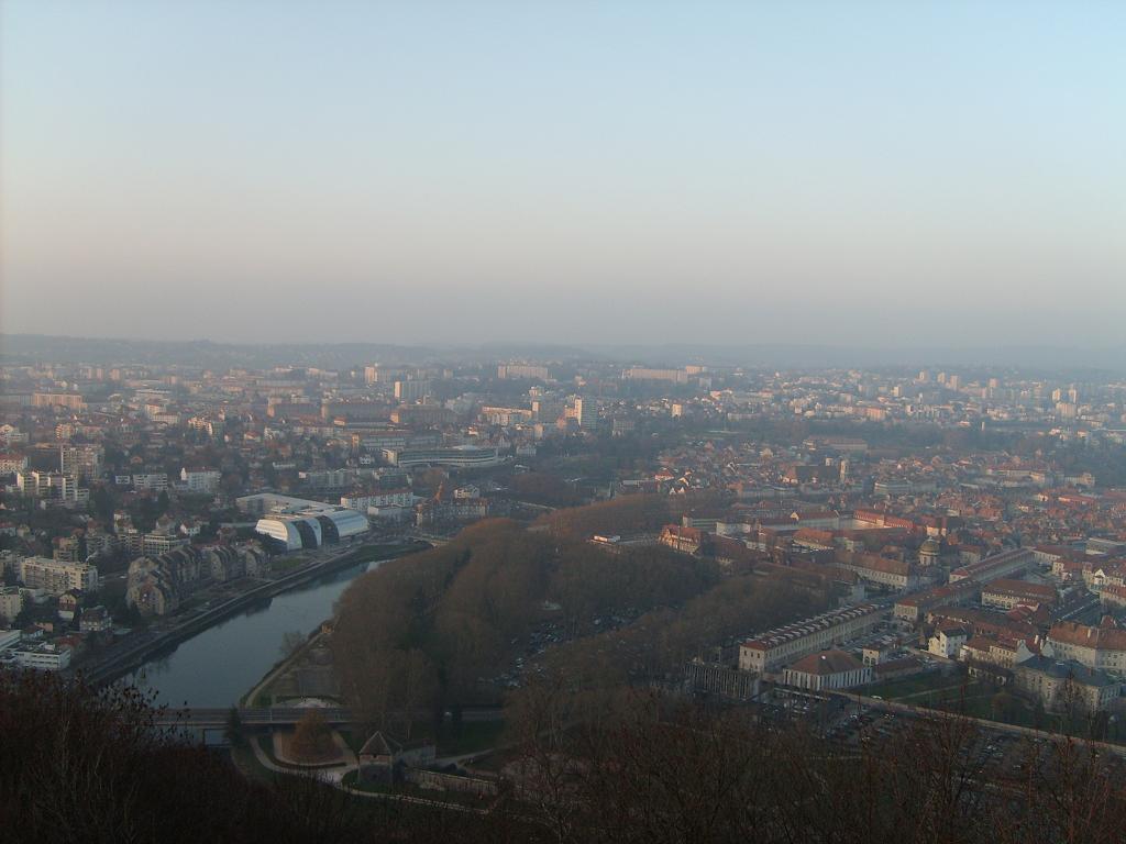 Centre ville de Besancon (25), France